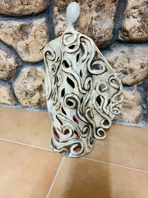 ,,Anděl,, soška-svicinek, originál ..