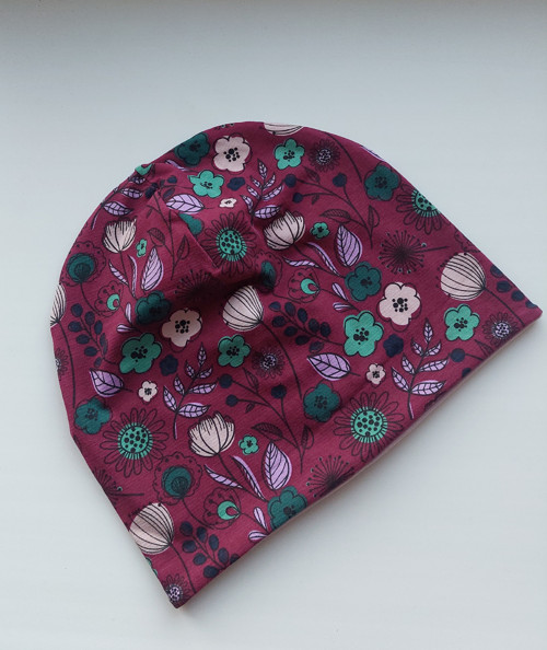Barevná čepička 54 - 58 cm
