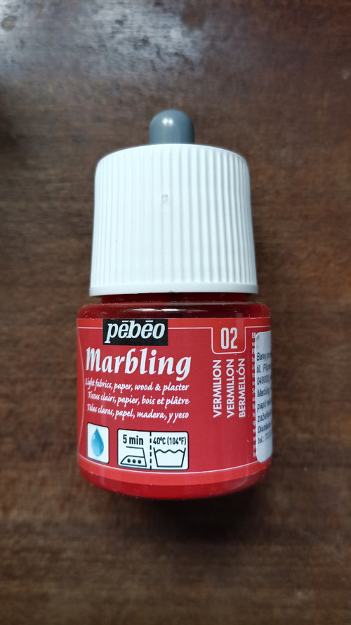 Barva Pebeo Marbling 02
