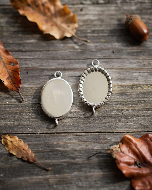 Lůžka (mezidíly) 2ks, 23x17mm bez oček