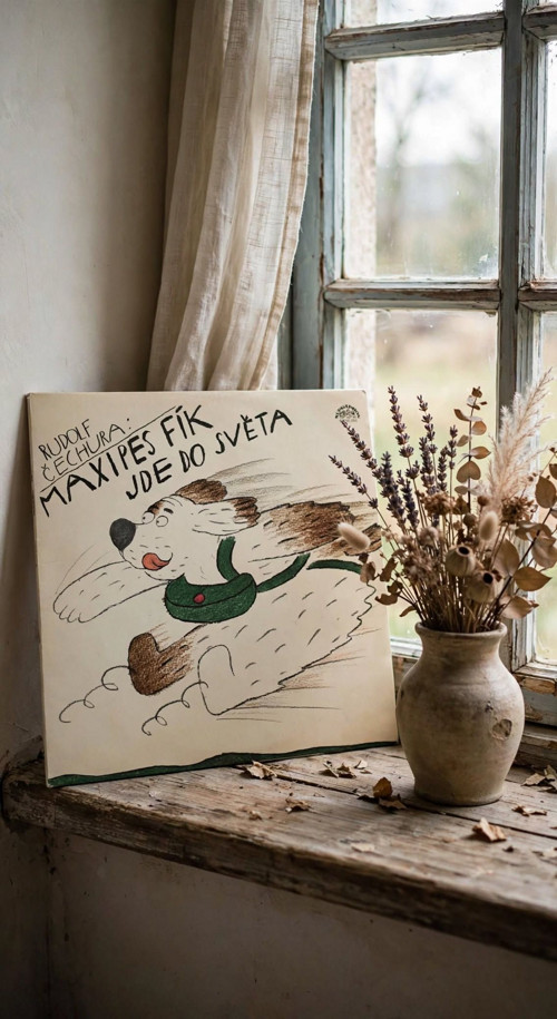 LP vinyl Maxipes fík jde do světa