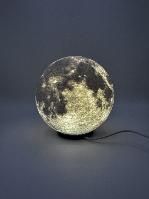 Designová stolní lampa Moon