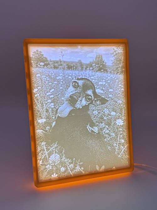 Personalizovaná fotolampa z fotografie