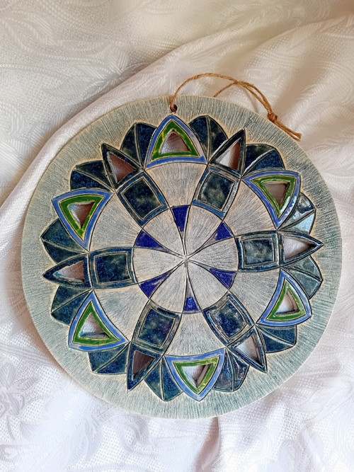Mandala keramická