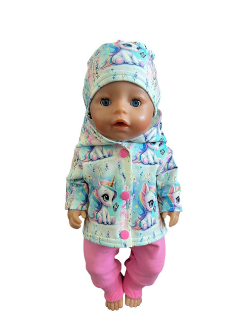Set pre Baby Born 43 cm - jednorožec
