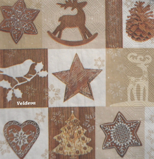 Ubrousek z papíru na decoupage "Motivy"