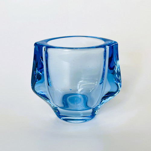 František Vízner Malá váza 8.5 cm, Heřmanova huť