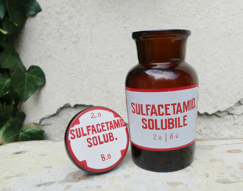 Sulfacetamid Solubile...lékárenská lahev