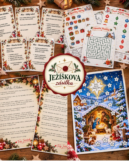 Ježíškova zásilka – kouzelný balíček pro děti