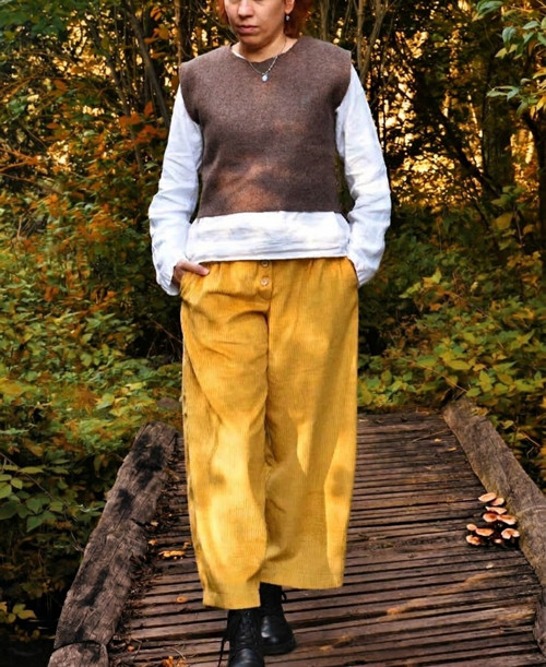 Manšestrové kalhoty
