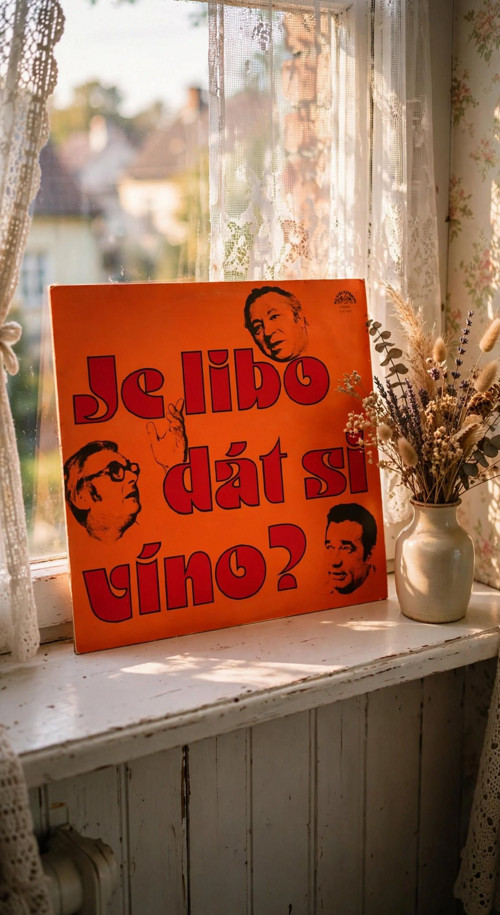 LP vinyl Je libo dát si víno?