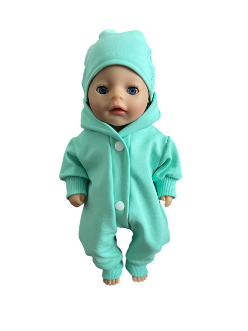 Overa pro Baby Born 36 cm - mentolkový