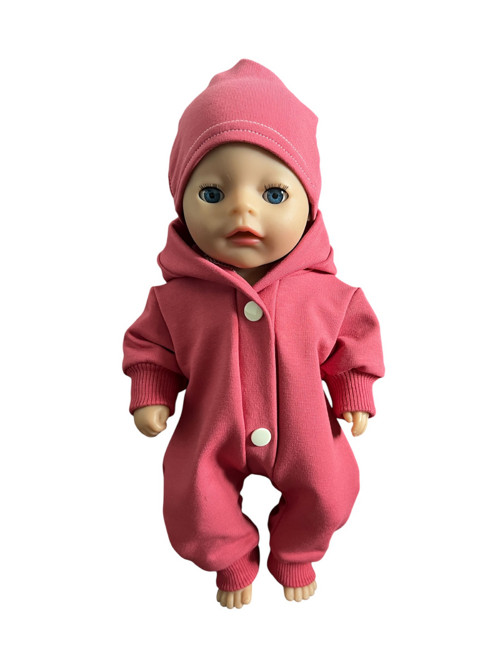 Overa pro Baby Born 36 cm - tehlový