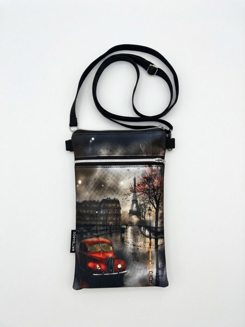 Paříž - taštička crossbody na mobil