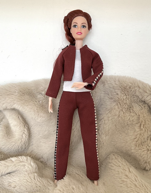 Sada oblečení pro panenky Barbie a podobně