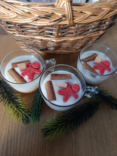 Sójová svíčka jablko - skořice