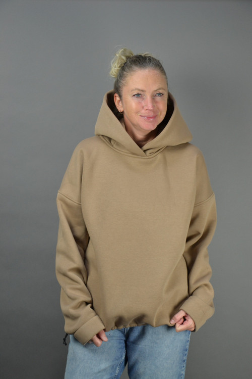 Béžová mikina