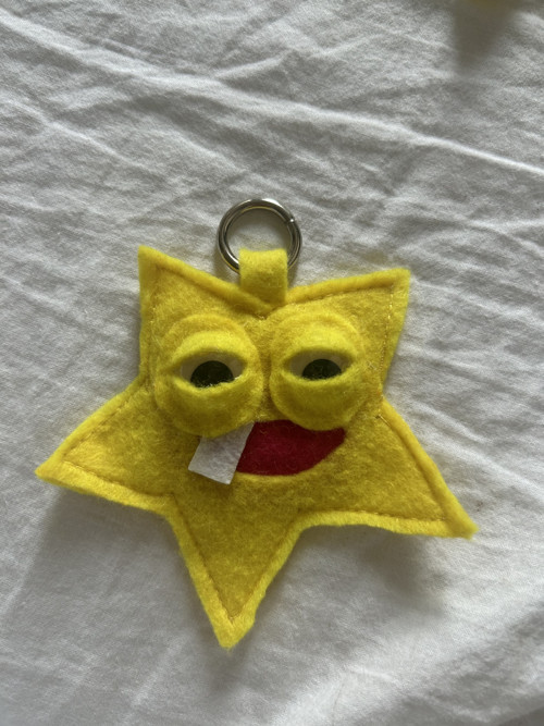 Šitý bag charm