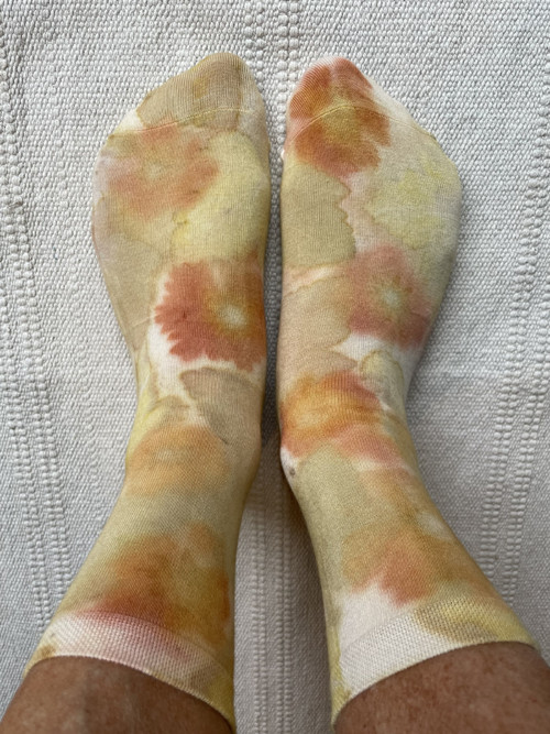 Ponožky ecoprint