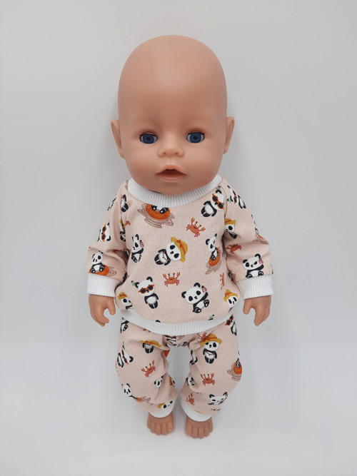 Pyžamo Panda pro Baby Born 43cm