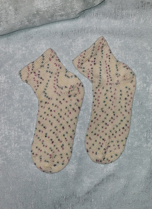 Pletené vlněné teplé ponožky vel.37/38 OEKO-TEX®