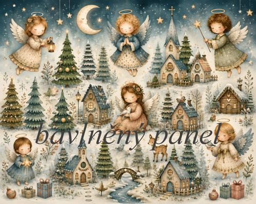 Bavlněný panel AN 332