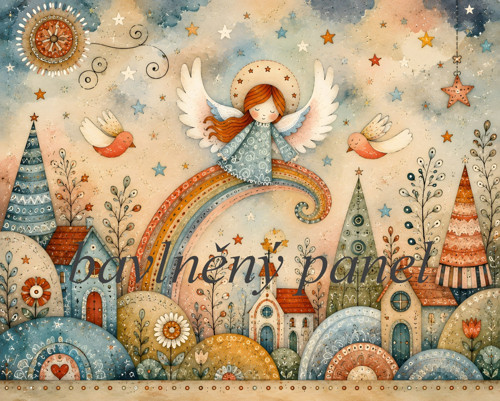 Bavlněný panel AN 372