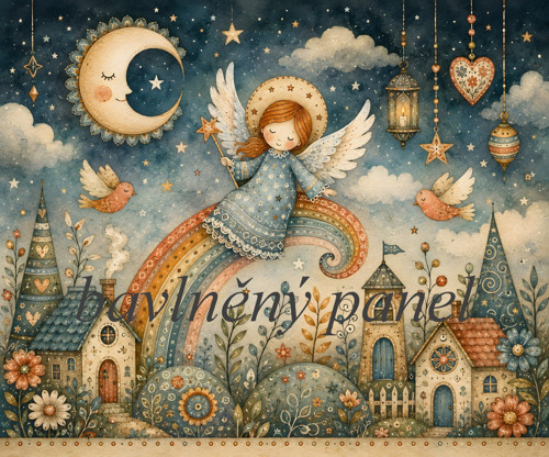 Bavlněný panel AN 374