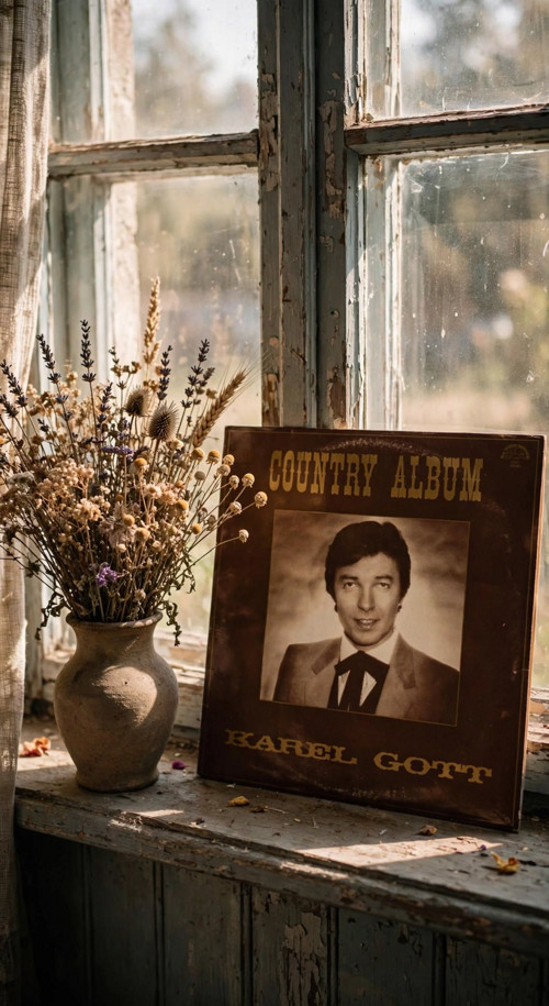 LP vinyl Karel Gott - Country Album