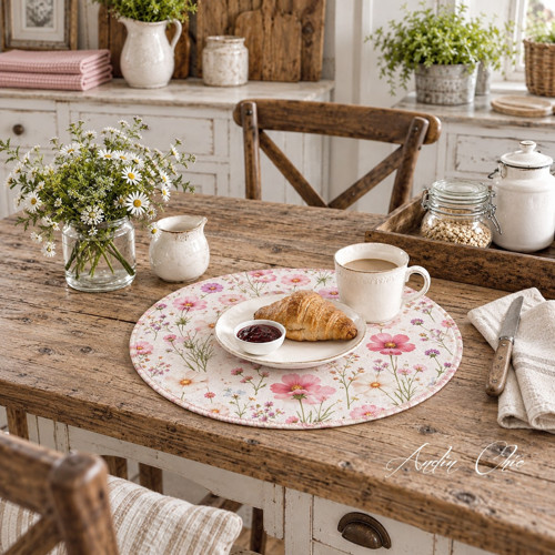 Prostírání odkapávač na sklo a porcelán Babí léto