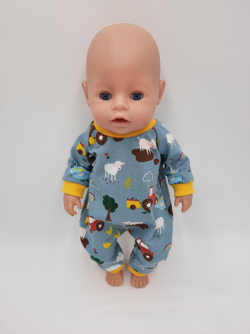 Overal Farma pro Baby Born 43cm