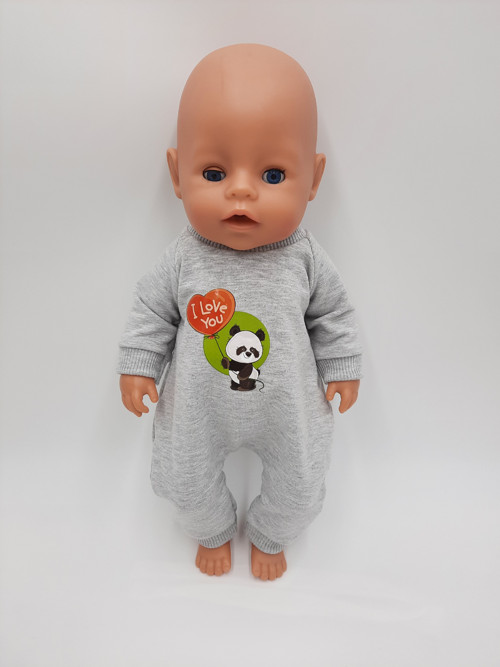 Overal Panda pro Baby Born 43cm — foto 1