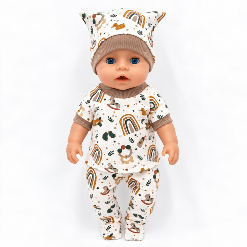 3dílný komplet Letadlo pro Baby Born 43cm