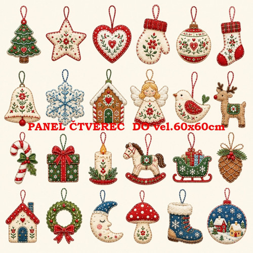 Kočárkovina panel 50x50 cm - skladem