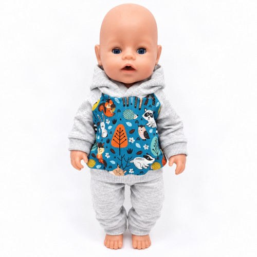 Souprava Lesní zvířátka pro BB 43cm
