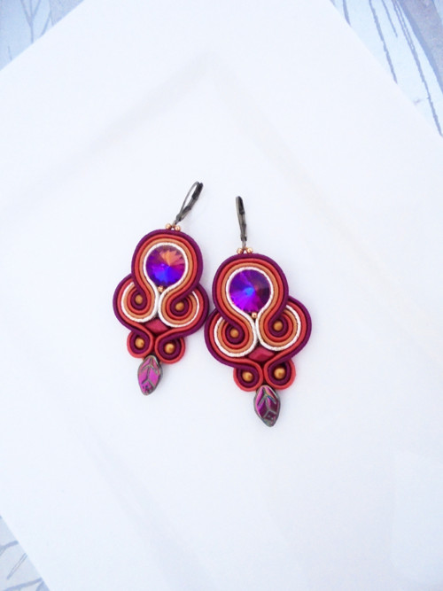 Soutache náušnice