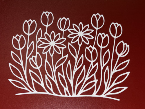 Okenní ozdoba – Tulipánová zahrada