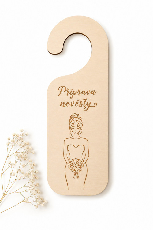 Visačka na kliku – Příprava nevěsty / ženicha