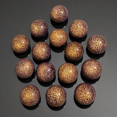 Akrylové kabošony 19x7mm (11ks)