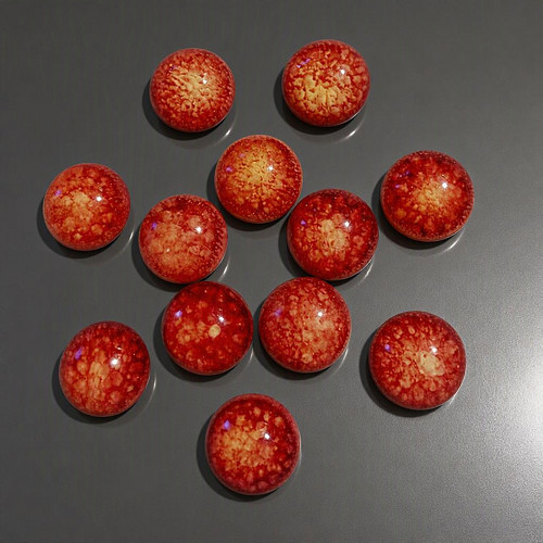 Akrylové kabošony 19x7mm (12ks)