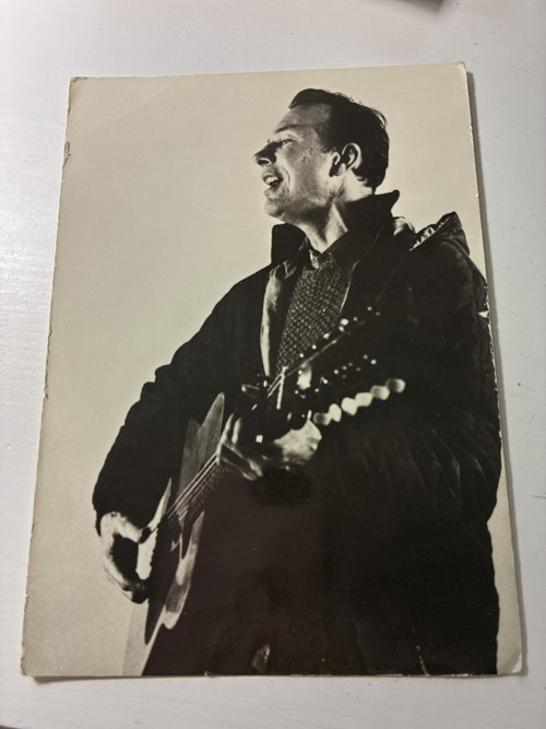 Peter Seeger- USA- velká pohlednice
