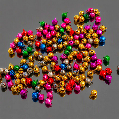 15x rolničky, náhodný mix , 6mm