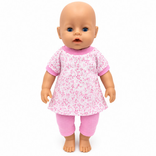 Tunika a legíny Kvítka BB 43 cm