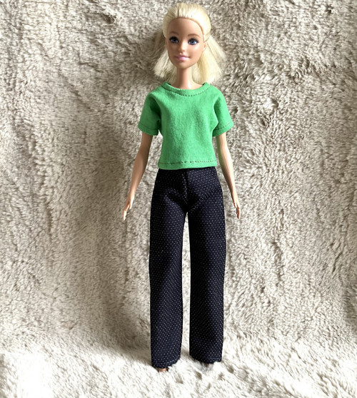 Sada oblečení pro panenky Barbie a podobně