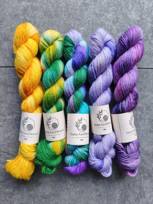 Set 5x20g/84m, 75%vlna, 25% polyamid