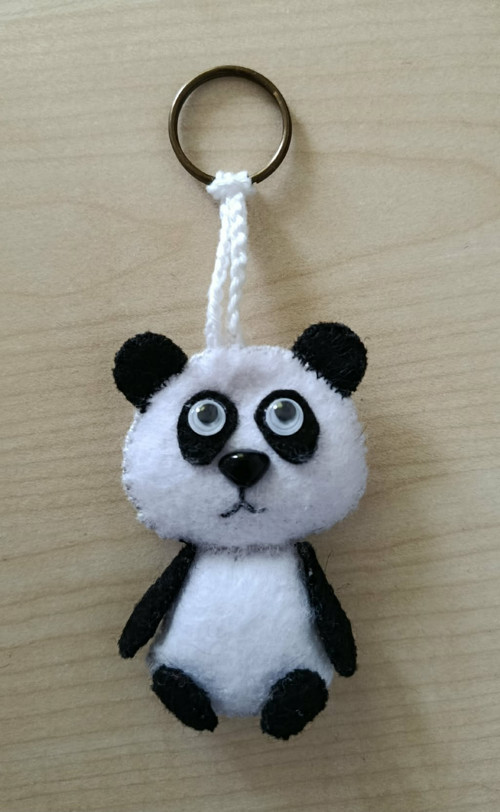 Klíčenka panda (Černobílý svět)