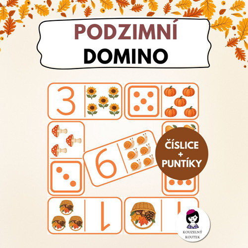 Domino - Podzim | podzimní | Hra