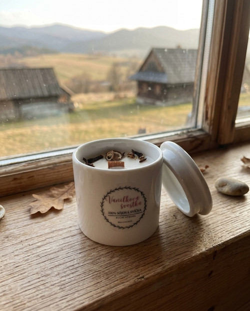 Svíčka Vanilková švestka - 115g