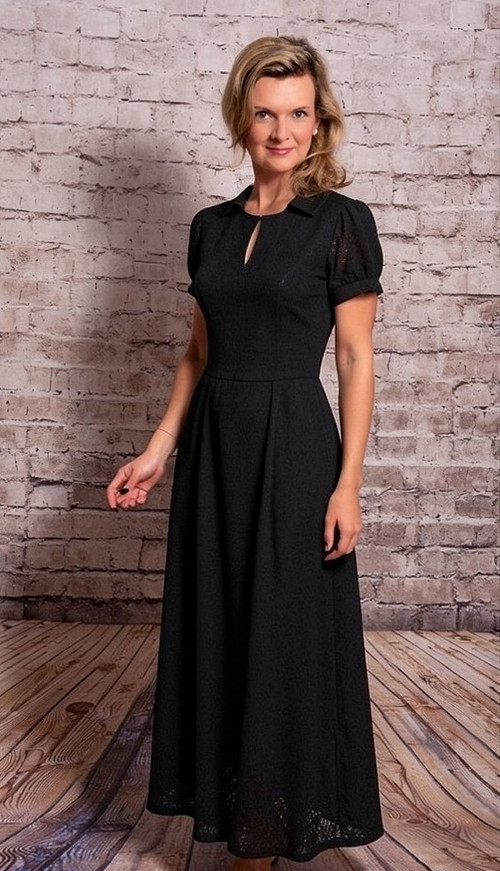 Dlouhé šaty - Madeira black - Vel. 40
