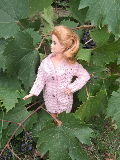Kabátek pro Barbie, Barbie baculku apod.